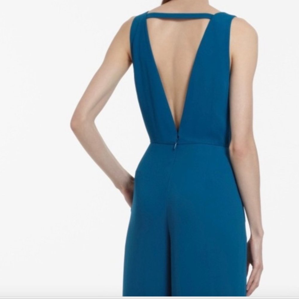 BCBGMaxAzria Teal jumpsuit